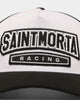 Saint Morta Pro Racing Trucker Cap Snapback Black/White