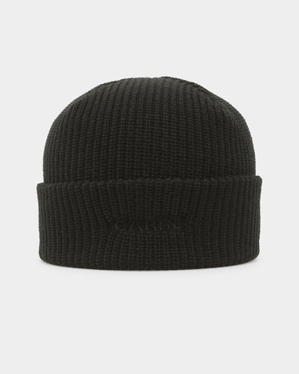 Carré Motion Knitted Beanie Black