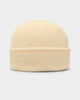 Carré Motion Knitted Beanie Off White