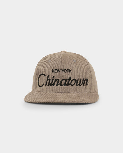 Hood Chinatown Cord II Snapback Grey