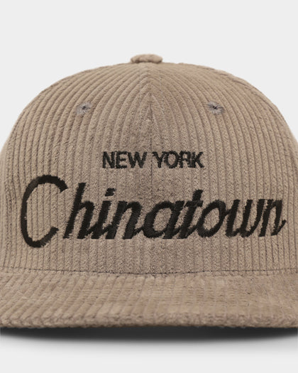Hood Chinatown Cord II Snapback Grey