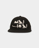 Hood Las Vegas Hieroglyphic Snapback Black