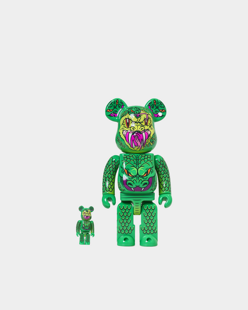 Medicom Be@Rbrick X Madballs Snake Bait Edition 400% & 100% Figure Set Multi-Coloured