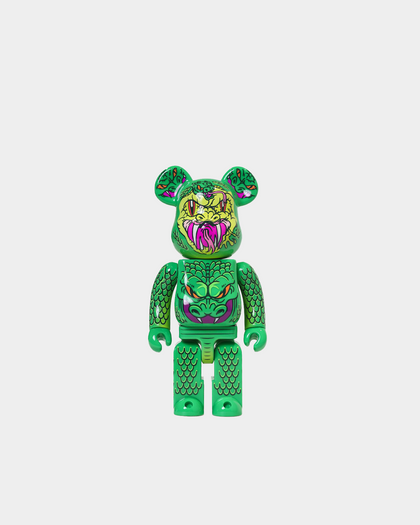 Medicom Be@Rbrick X Madballs Snake Bait Edition 400% & 100% Figure Set Multi-Coloured