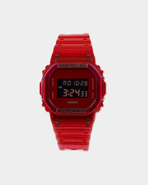 G Shock DW5600SB Jelly Series Red