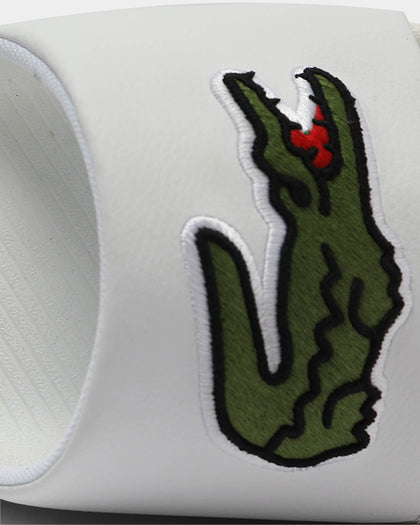 Lacoste Croco Slide 319 4 White/Green