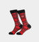 Fred Perry Royal Stewart Tartan Socks Red