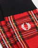 Fred Perry Royal Stewart Tartan Socks Red