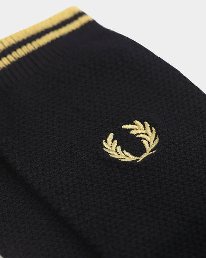 Fred Perry Tipped Socks Black/Champagne