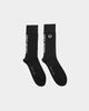 Fred Perry Branded Socks Black