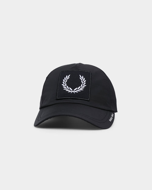 Fred Perry Laurel Wreath Branded Cap Black