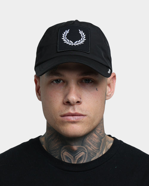 Fred Perry Laurel Wreath Branded Cap Black