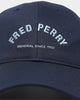 Fred Perry Tricot Arch Branded Cap Dark Airforce
