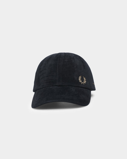 Fred Perry Microfibre Strapback Black