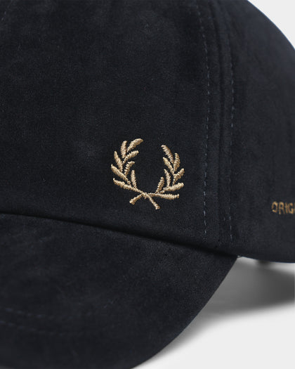 Fred Perry Microfibre Strapback Black
