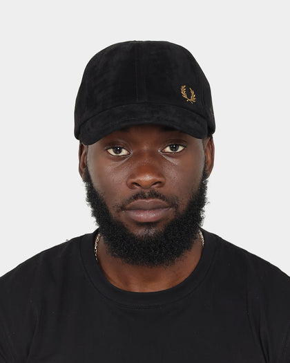 Fred Perry Microfibre Strapback Black