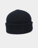 Tommy Jeans Short Ribbed Beanie Black