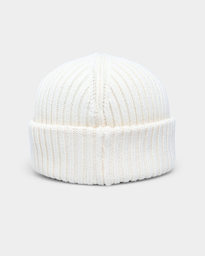 Tommy Jeans Short Ribbed Beanie Ecru