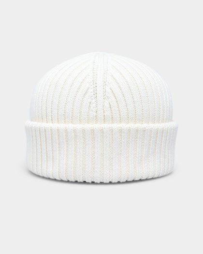 Tommy Jeans Short Ribbed Beanie Ecru