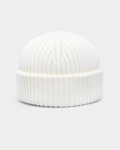 Tommy Jeans Short Ribbed Beanie Ecru