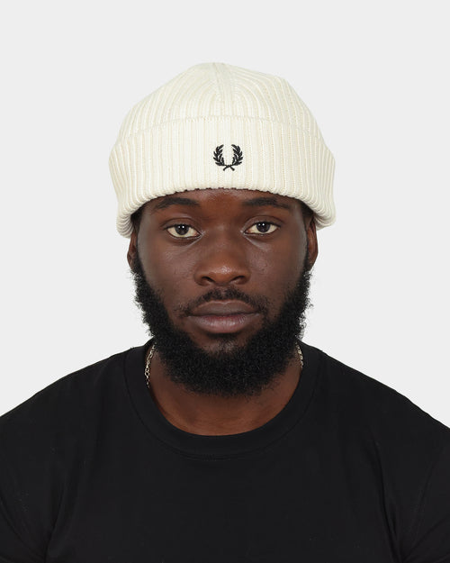 Tommy Jeans Short Ribbed Beanie Ecru