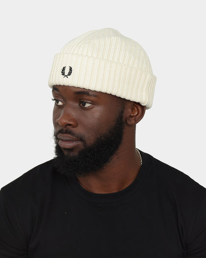 Tommy Jeans Short Ribbed Beanie Ecru