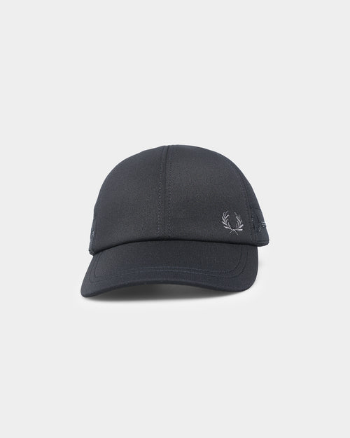 Fred Perry Tonal Tape Tricot Strapback Black
