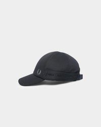 Fred Perry Tonal Tape Tricot Strapback Black