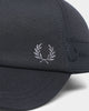 Fred Perry Tonal Tape Tricot Strapback Black