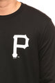Majestic Athletic Pittsburgh Pirates Vigar LS Tee Black/White