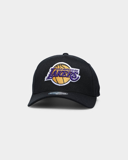 Mitchell & Ness Los Angeles Lakers 110 Pinch Snapback Black