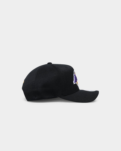 Mitchell & Ness Los Angeles Lakers 110 Pinch Snapback Black