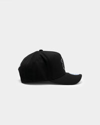 Mitchell & Ness Miami Heat 110 Pinch Snapback Black/White