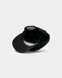 Mitchell & Ness Miami Heat 110 Pinch Snapback Black/White