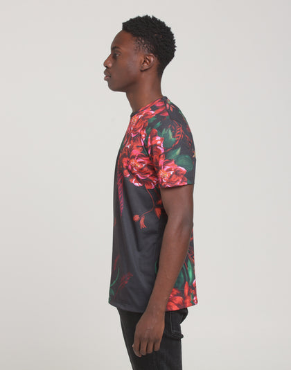 Criminal Damage Kai T-Shirt Black/Red