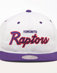 Mitchell & Ness Toronto Raptors Deadstock Snapback White/Purple