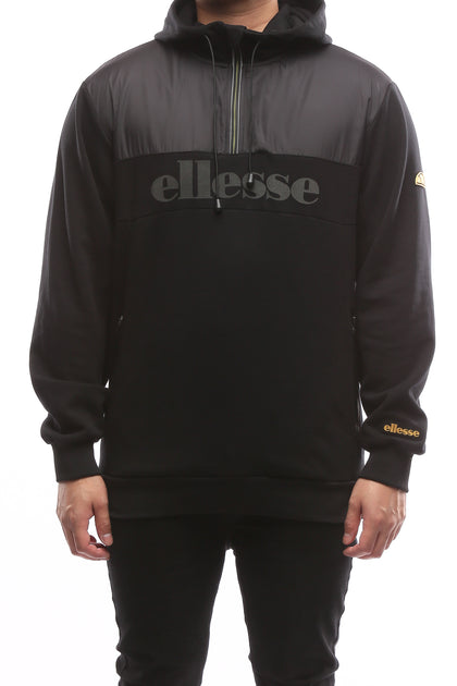 Ellesse Favio ½ Zip Hoody Anthracite