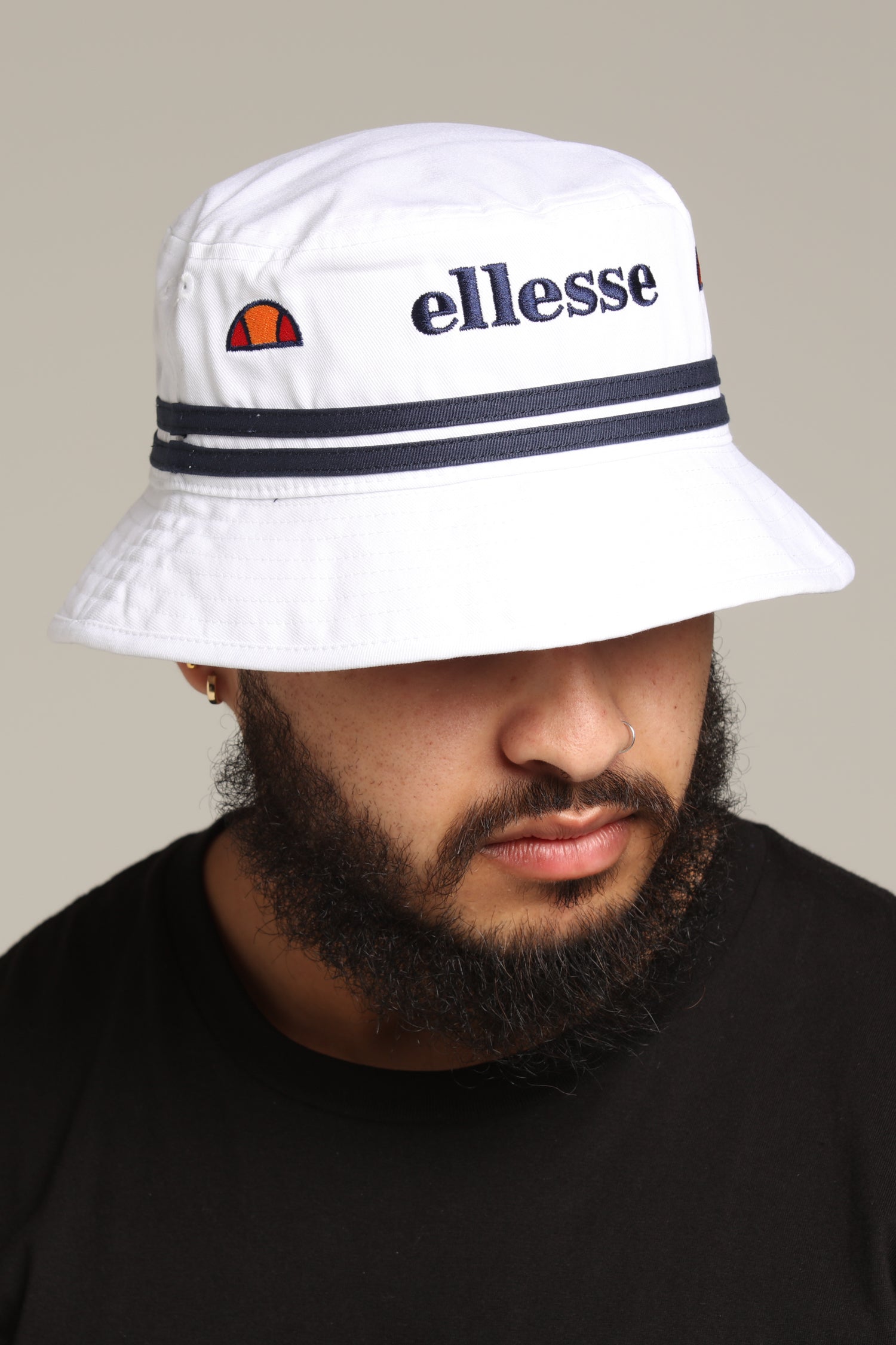 Ellesse Lorenzo Bucket Hat White | Culture Kings US