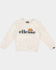 Ellesse Kids' Suprios Sweatshirt White Marle