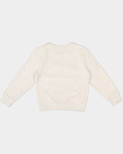 Ellesse Kids' Suprios Sweatshirt White Marle