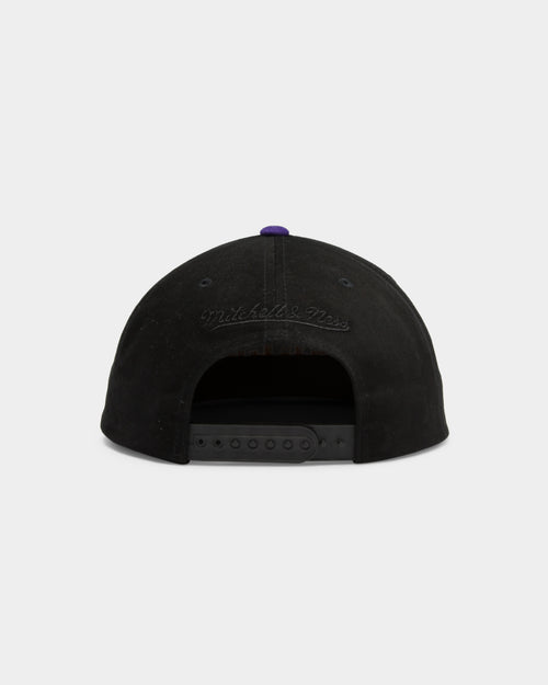 Mitchell & Ness Los Angeles Lakers Vintage Arch Snapback Black/Purple