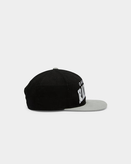 Mitchell & Ness Raiders Vintage Arch Snapback Black/Grey