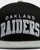 Mitchell & Ness Raiders Vintage Arch Snapback Black/Grey