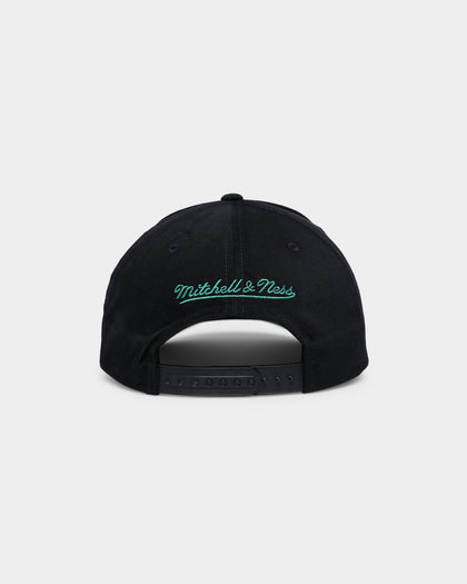 Mitchell & Ness Seattle Supersonics Hard Wood Classics Logo Pro Crown Snapback Black