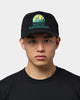 Mitchell & Ness Seattle Supersonics Hard Wood Classics Logo Pro Crown Snapback Black