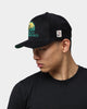 Mitchell & Ness Seattle Supersonics Hard Wood Classics Logo Pro Crown Snapback Black