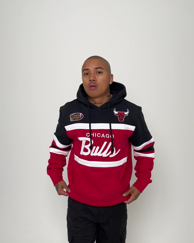 NBA CHICAGO BULLS EMBROIDERED HOODIE