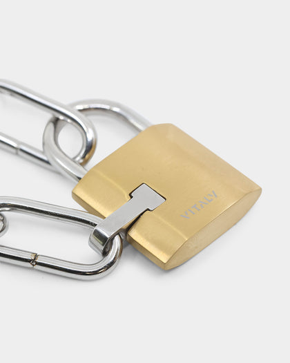 Vitaly Unisex Trespass Chain Necklace Stainless Steel