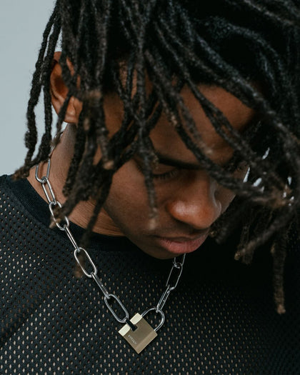 Vitaly Unisex Trespass Chain Necklace Stainless Steel