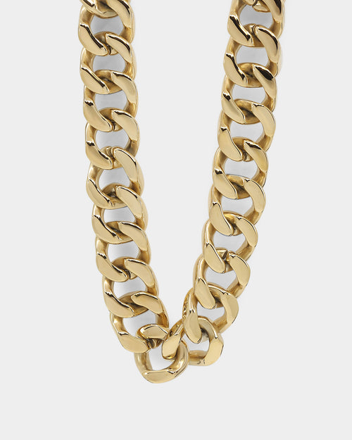Vitaly Unisex Riot Cuban Chain Gold